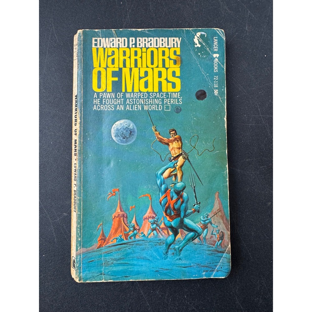 Warriors of Mars Edward P‎ Bradbury Lancer Books 1965 Sci Fi Paperback Vintage